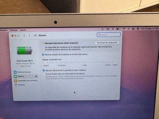 MacBook Air 13,3” 128 GB Plata 2014 portatil apple
