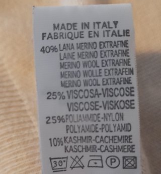 Cardigan Del Mare 1911 Lana Merino e Cashmere