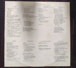 Vinile LP Vasco Rossi Bollicine Originale 1983