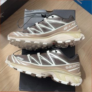 Salomon XT-6 Talla 39 Beige/Marrón