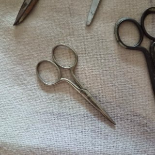 Lote 6 tijeras antiguas vintage Solingen y Tres