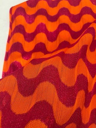 Pantalón Women'secret naranja y rojo