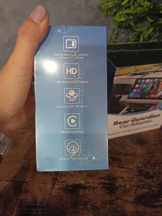 Cámara vigilancia niños coche para CarPlay
