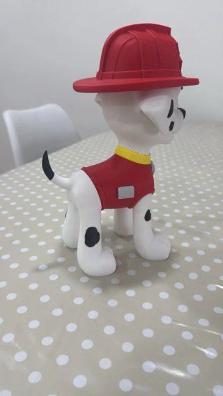 Muñeco Marshall Patrulla Canina Bombero