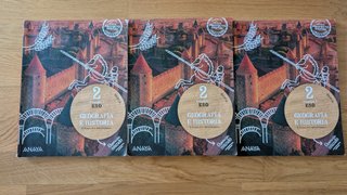 Libros 1o 2o 3o ESO Anaya Francés Lengua Historia