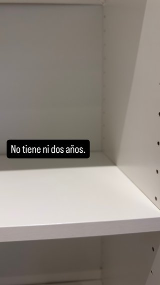 Armario esquinero Ikea blanco