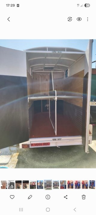 Remolque para caballos