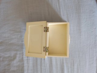 Joyero de madera con osito