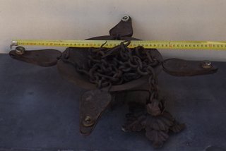 Lampadario Antico Ferro Battuto 5 Luci Vintage