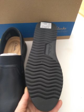 Zapatos Clarks Negros
