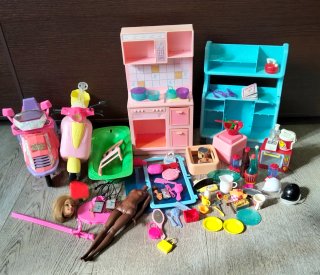 Lotto Barbie Arredamento Vintage