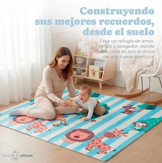 Alfombra de juegos Pituso XXL