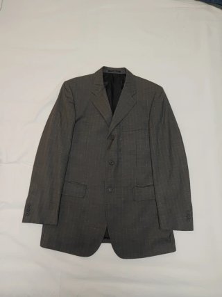 Chaqueta de traje gris