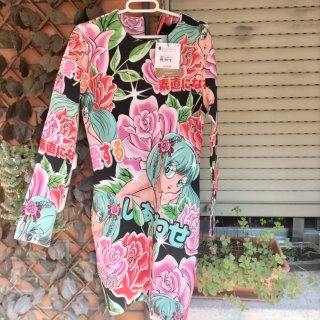 Vestido Desigual Talla M-L Flores Anime
