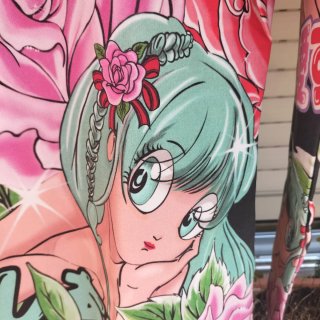 Vestido Desigual Talla M-L Flores Anime
