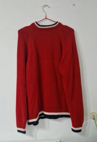 Jersey Tommy Hilfiger Vintage Rojo Talla M