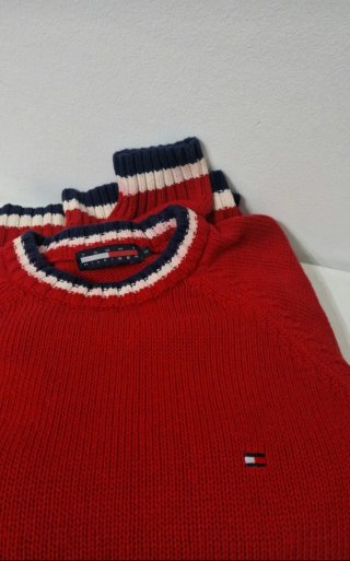 Jersey Tommy Hilfiger Vintage Rojo Talla M