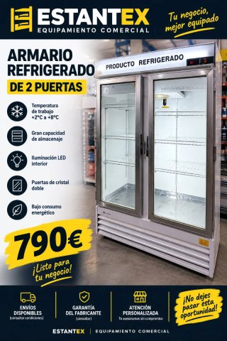 Armario Refrigerado 2 Puertas