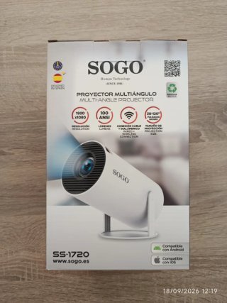 Proyector Sogo Multiángulo SS-1720