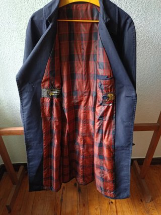 Gabardina Vintage Rodrigo Negra