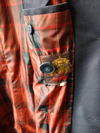 Gabardina Vintage Rodrigo Negra