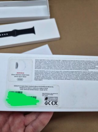 Apple Watch 8 Acero Inoxidable LTE 45mm