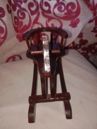 Caballito balancín de madera