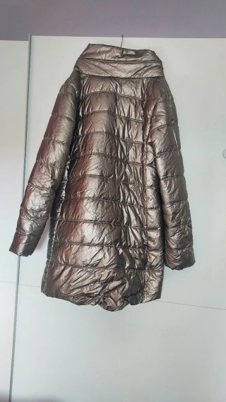 Abrigo metalizado talla S