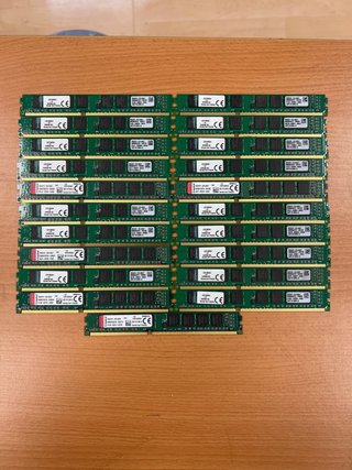 21x Kingston 4GB DDR3 1333MHz RAM