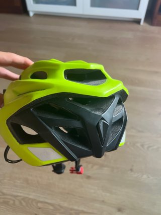 Casco de Bicicleta Rockrider Amarillo