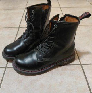 Scarponi Rifle neri donna