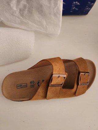 Birkenstock Arizona 40 Beige/Marrón