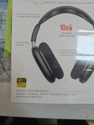 Cascos DigiVolt 140 Bluetooth con pantalla