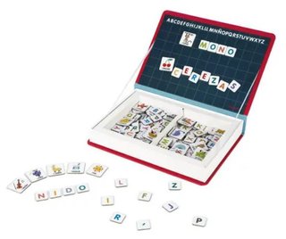 Janod Magnéti'Book Alfabeto Español Juego Magnétic