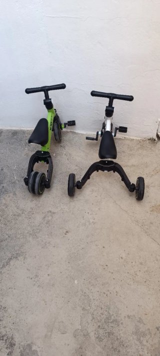 Triciclo Evolutivo Verde y Blanco