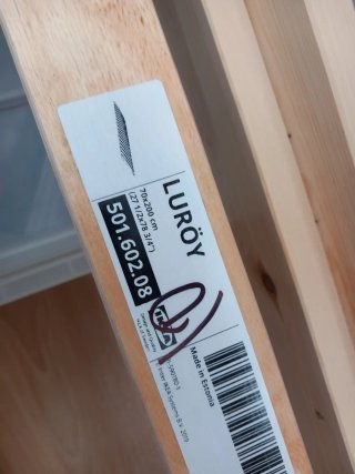 NEIDEN cama IKEA 140x200cm + colchón