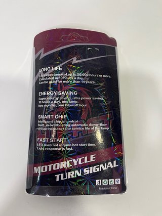 Intermitentes LED Moto Pequeños Homologados