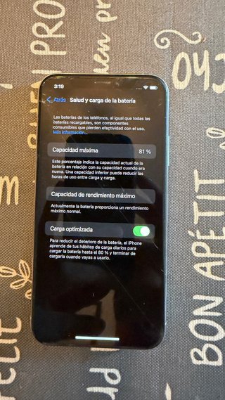 iPhone XS 64GB Blanco (pantalla rota)