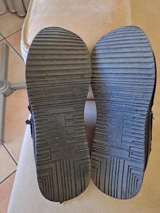 Sneakers Donna Nere Glitter Tg 37