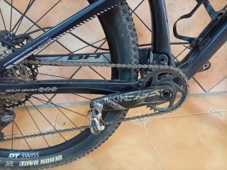 Bicicleta Montaña Carbono Doble Suspensión