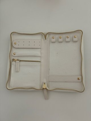 Joyero Viaje Apodemia Mariposa Beige/Morado