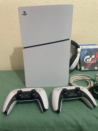 Consola PS5 Slim Blanca 1TB + Gran Turismo 7