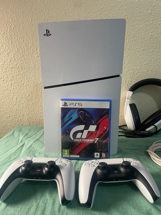 Consola PS5 Slim Blanca 1TB + Gran Turismo 7