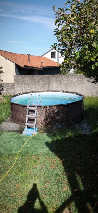 Piscina Bestway Marrón Redonda