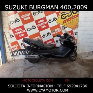 Suzuki Burgman 400 (2009) Despiece