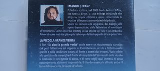 La Piccola Grande Verità di Emanuele Franz DVD