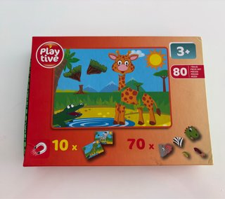 Puzzle magnético Playtive 80 piezas