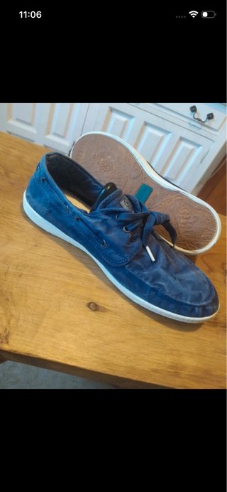 Zapatos ecológicos azules