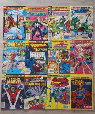 12 numeros comics coleccion What If de Marvel