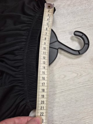 Falda flamenca negra paraacademia y ensallos NUEVA